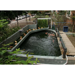 济南鱼池建造中关于济南鱼池过滤的制作