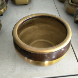 鼎泰雕塑-七台河铜大缸-铜大缸铸造