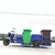 供应鲁环电动三轮四桶垃圾清运车240L分类垃圾桶转运车缩略图3