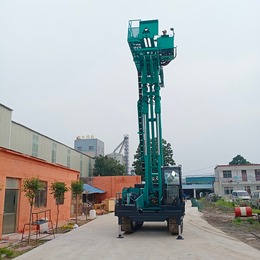 济宁市护坡锚固钻机厂家高度22米山体支护基坑支护护坡锚固钻机缩略图