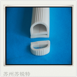 供应白色硅胶E型透明耐高温密封条
