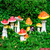 丽万品牌玻璃钢雕塑蘑菇手工卡通户外园林摆件景观小品缩略图1