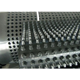 东诺工程材料(在线咨询)-青岛塑料排水板-凸点向下塑料排水板