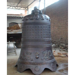 古代寺庙铸铁钟的型制-贵州铸铁钟-海谊雕塑