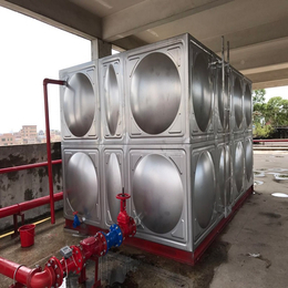 银川不锈钢水箱厂家 不锈钢消防水箱 焊接式方形保温水箱304