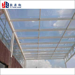 广州钢结构雨棚夹胶玻璃加工制作安装