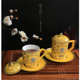 定制珐琅茶具-珐琅茶具-高淳陶瓷