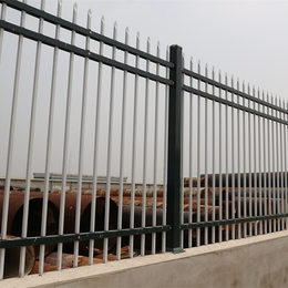 防护围墙护栏厂家-市政厂房锌钢围墙护栏定制
