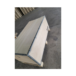 蚌埠钢边箱-金海木业包装-胶合板钢边箱