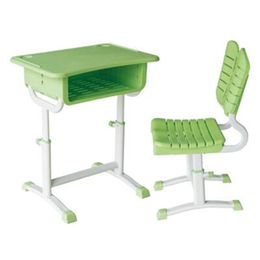 HL-A2007 塑钢旋钮式升降课桌椅