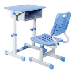 HL-A2013 塑鋼旋鈕式升降課桌椅