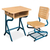 HL-A2016 塑钢升降课桌椅缩略图2