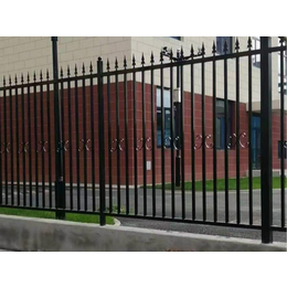 厂区铁艺围栏-下花园铁艺围栏-锌钢护栏围栏