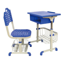 HL-A2021 注塑包边手摇式升降课桌椅