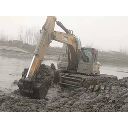 衡阳水上挖掘机-和平挖掘机出租-水上挖掘机租凭电话