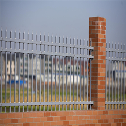 肇慶圍墻金屬組裝欄桿定做的工廠 小區鐵藝護欄圖片