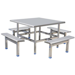 HL-A2097 八位不銹鋼條形餐桌