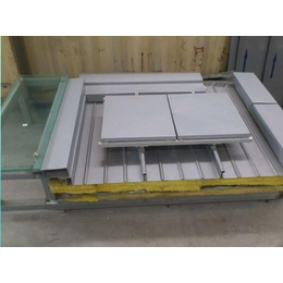 供应厂家1.0厚65-400型PVDF铝镁锰合金直立锁边板