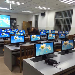 邯郸升降电脑桌-广州博奥-智能机房升降电脑桌