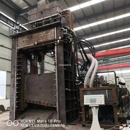 鄂尔多斯630吨多头金属剪切机液压龙门剪切机现场视频源通机械