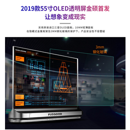 曲面透明oled显示屏-金硕源头设计-茂名透明oled显示屏