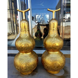 铸铜葫芦工艺品-鼎泰雕塑(在线咨询)-鞍山铸铜葫芦