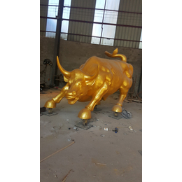 广东5米开荒牛铜雕塑-5米开荒牛铜雕塑定做-世隆雕塑
