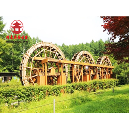 丽江景观实木水车制作厂家