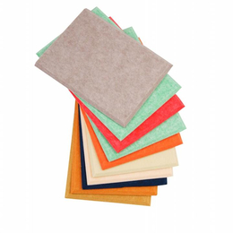 聚酯纤维棉毡报价 纤维吸音材料 防火吸音材料