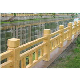 仿木护栏定制-锦城建材(在线咨询)-仿木护栏