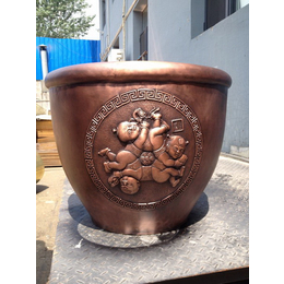 铜水缸铸造-昌盛铜雕(在线咨询)-江苏铜水缸