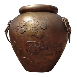 铜大缸铸造*-鼎泰雕塑-营口铜大缸铸造