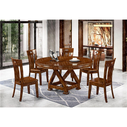 欧式实木餐桌价格-无锡实木餐桌-瑞升餐桌椅款式多样