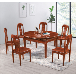 实木圆桌品牌-漳州实木圆桌-瑞升餐桌椅款式多样