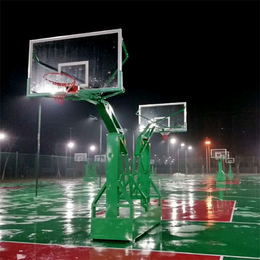 移动式单臂篮球架厂家-美凯龙文体设备-移动式单臂篮球架