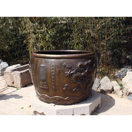 铜水缸铸造-昌盛铜雕-马鞍山铜水缸缩略图