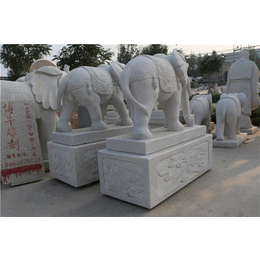阳江石大象-曲阳众邦雕刻-石大象铸造