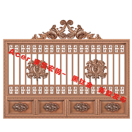 佛山*金属制品(多图)-不锈钢红古铜庭院门