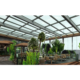齐鑫温室大棚施工工程-咸阳玻璃生态餐厅-玻璃生态餐厅装饰图片