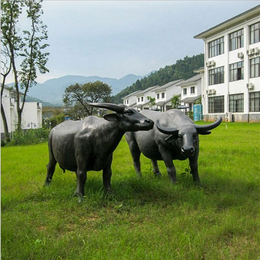 汇丰铜雕-十二生肖摆设大型铜雕牛