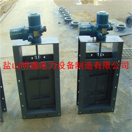 忻州垂直安装电动方风门水平重力防爆门-明通电力生产