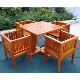 玉溪防腐木桌椅造价-玉溪防腐木桌椅-胖子木业