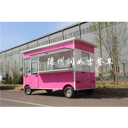 电动餐车生产厂家-伊川电动餐车-润如吉餐车(图)