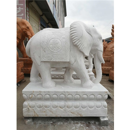 众邦雕刻厂(图)-镇宅石雕大象-伊春石雕大象