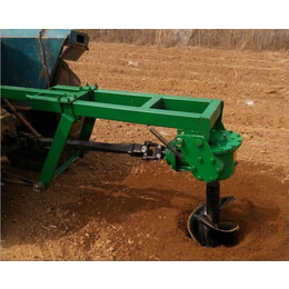 拖拉机挖坑机图片-挖坑机-框架式挖坑机