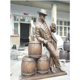 厂家定制-永州铜像-西方人物铜像雕塑制作