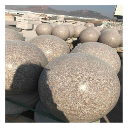 花岗岩石球-日照玖磊石材-40cm花岗岩石球