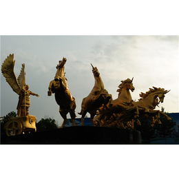阿波罗马拉车雕塑制作-马拉车雕塑-园林景观雕塑厂(查看)