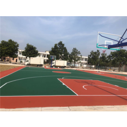 湛江市球场地面工程安装-永旺大小头篮球架-*球场地面工程