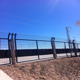江门铁路线路防护栅栏 铁路8001型号护栏网 高速桥下围栏网